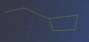 Line Drawing Overlay of Big Dipper
