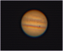 Jupiter via Webcam with 2x Barlow and Diagonal