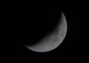 Moon with 300mm Lens ISO800 12th March 2008