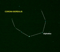 Corona Borealis Outline