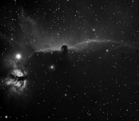 Horsehead Nebula and Flame Nebula
