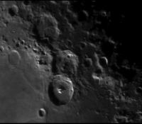 Moon taken with Meade 127mm with 2.5x Powermate and ASI120