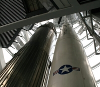 Inside the rocket tower