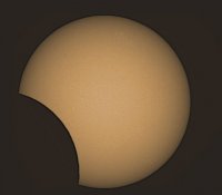 Partial Solar Eclipse June 2021 from the UK