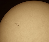 Solar Sunspot 24th April 2011