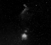 Orion Nebula and Horsehead Nebula