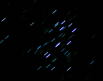 Pleiades Star Trail 300mm - 30 second exposure