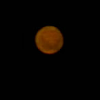 Mars on a cold night in December 2007