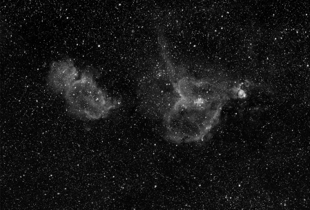 IC1805 Heart and Soul Nebula