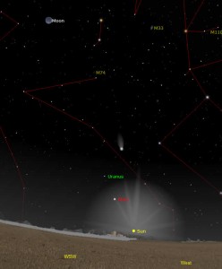 Comet Panstarrs C/2011 L4