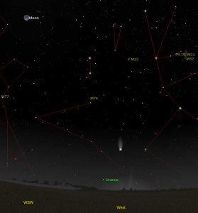 Comet Panstarrs C/2011 L4