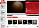 Lunar Eclipse Image on Sky News